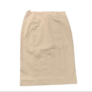 Authentic Prada Pencil Skirt in Beige size 38